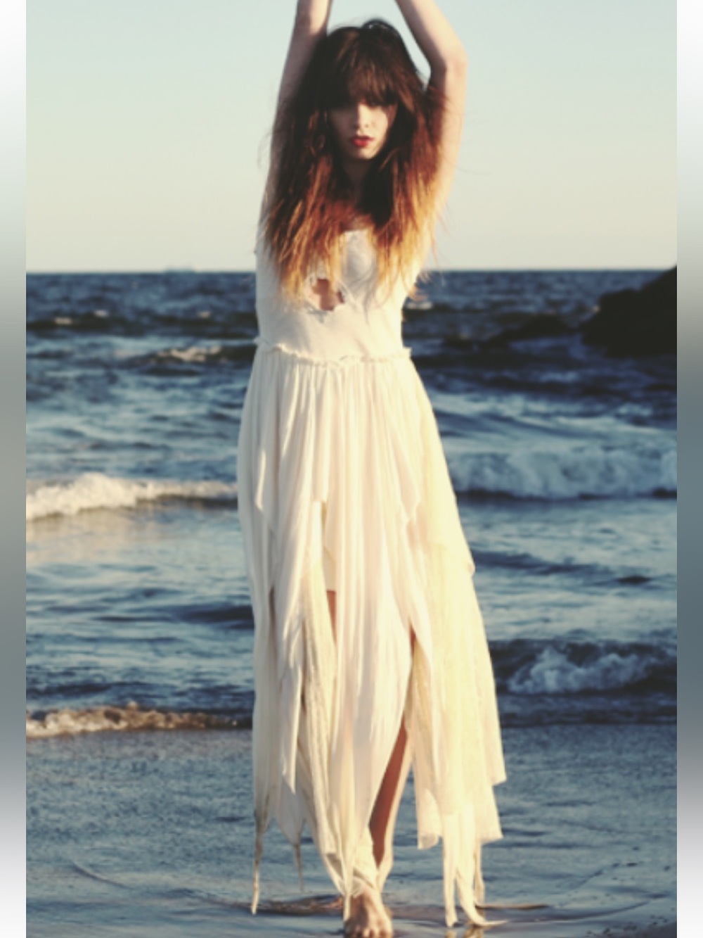 RARE Free People Shipwreck Sally Asymmetrical Dress.
Small - Picture 13 of 14